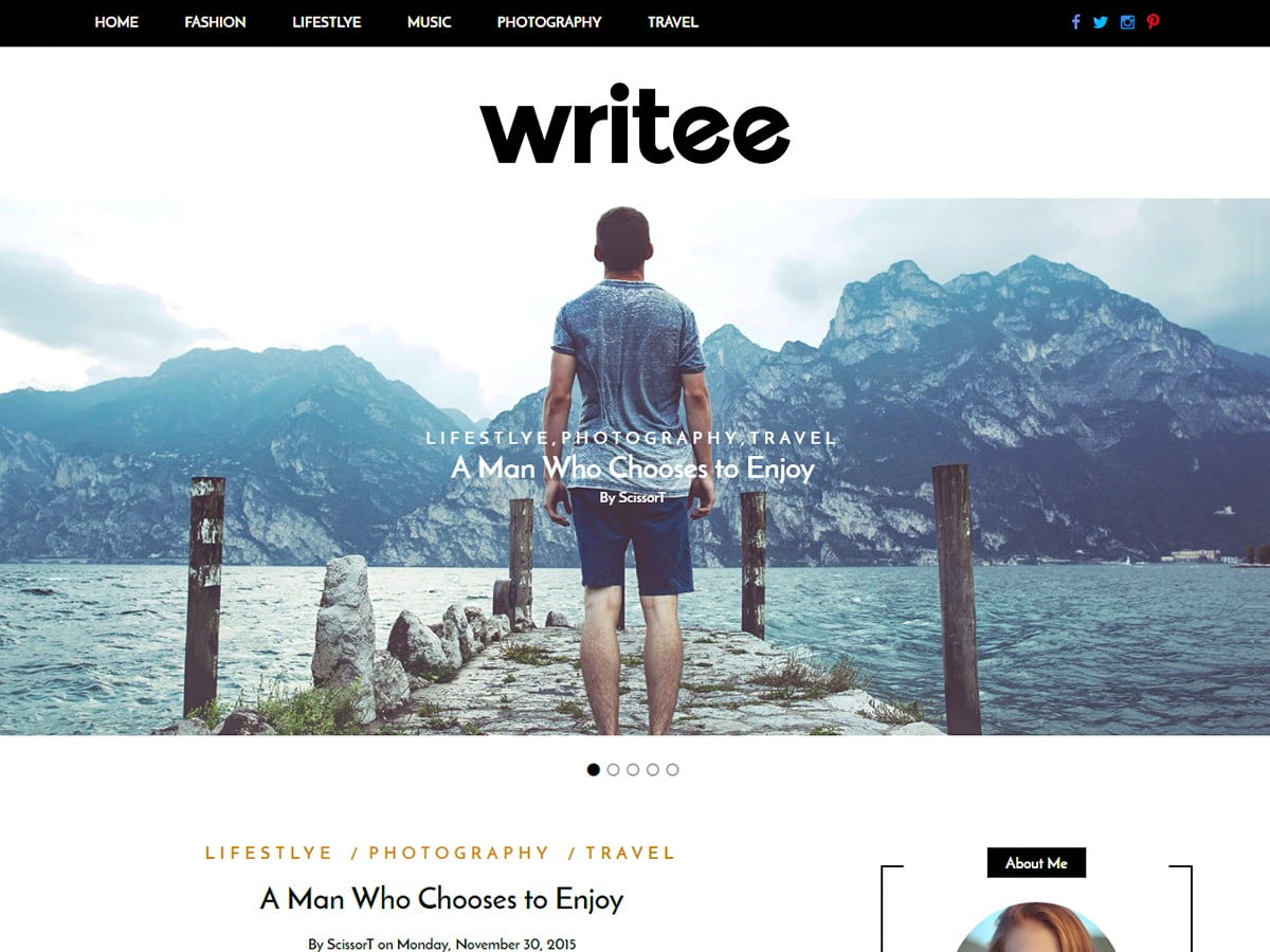 Writee WordPress Themes