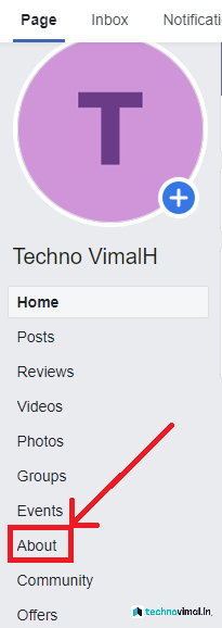 TechnoVimal Facbook Page