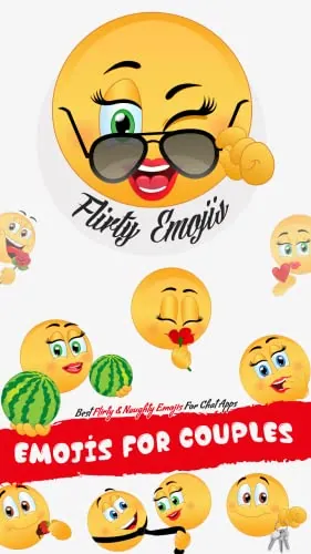Adult Emoji & Flirty Emoticons